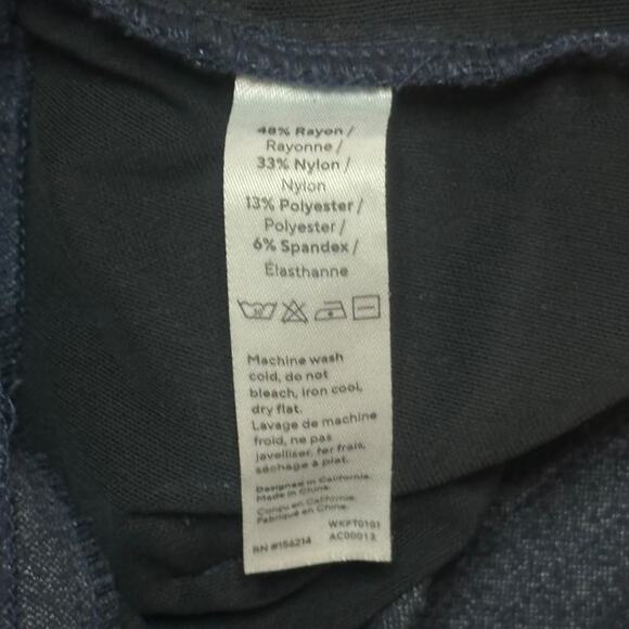 HONEYLOVE EverReady Pant Stormy Blue Twill Ponte Slimming Shaping Tummy Sculpt - Picture 14 of 16